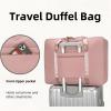 CGJSY Travel Duffel Bag, Sports Tote Gym Bag, 20L Foldable Weekender Bags for Women Gym Tote Overnight Bag for Travel(Gray,Medium) view 3