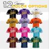Personalized Religious Baseball Jerseys - Jesus - Custom Unisex Baseball Faith Sport Uniforms - Orange view 3