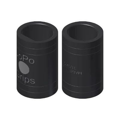 Bowlerstore Products JoPo Power Flat/Oval Finger Insert Black- Package of 10 23/32