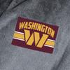 Northwest NFL Washington Commanders Silk Touch Bath Robe, Small/Medium, Rollout Charcoal view 4
