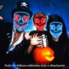 Creatwo LED Mask Halloween Light Up Purge Mask Glow in the Dark Scary Costumes for Adults Halloween Cosplay Men Gift view 3