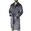 Northwest NFL Buffalo Bills Silk Touch Bath Robe, Large/X-Large, Rollout Charcoal view 1