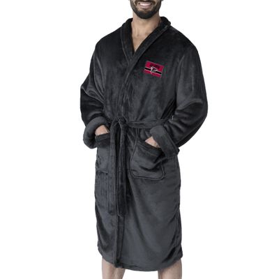 Northwest NFL Atlanta Falcons Silk Touch Bath Robe, Large/X-Large, Rollout Black
