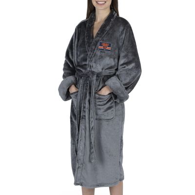 Northwest NFL Chicago Bears Silk Touch Bath Robe, Small/Medium, Rollout Charcoal