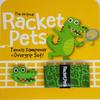 Racket Pets Kids Tennis Racket Dampener & Matching Overgrip Tape, Shark & Alligator view 3
