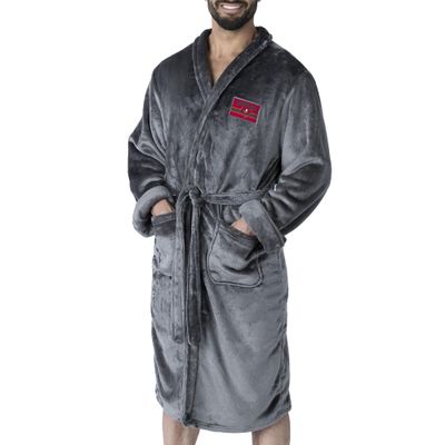 Northwest NFL Tampa Bay Buccaneers Silk Touch Bath Robe, Large/X-Large, Rollout Charcoal