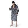 Northwest NFL Tampa Bay Buccaneers Silk Touch Bath Robe, Large/X-Large, Rollout Charcoal view 2