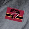Northwest NFL Arizona Cardinals Silk Touch Bath Robe, Large/X-Large, Rollout Charcoal view 4