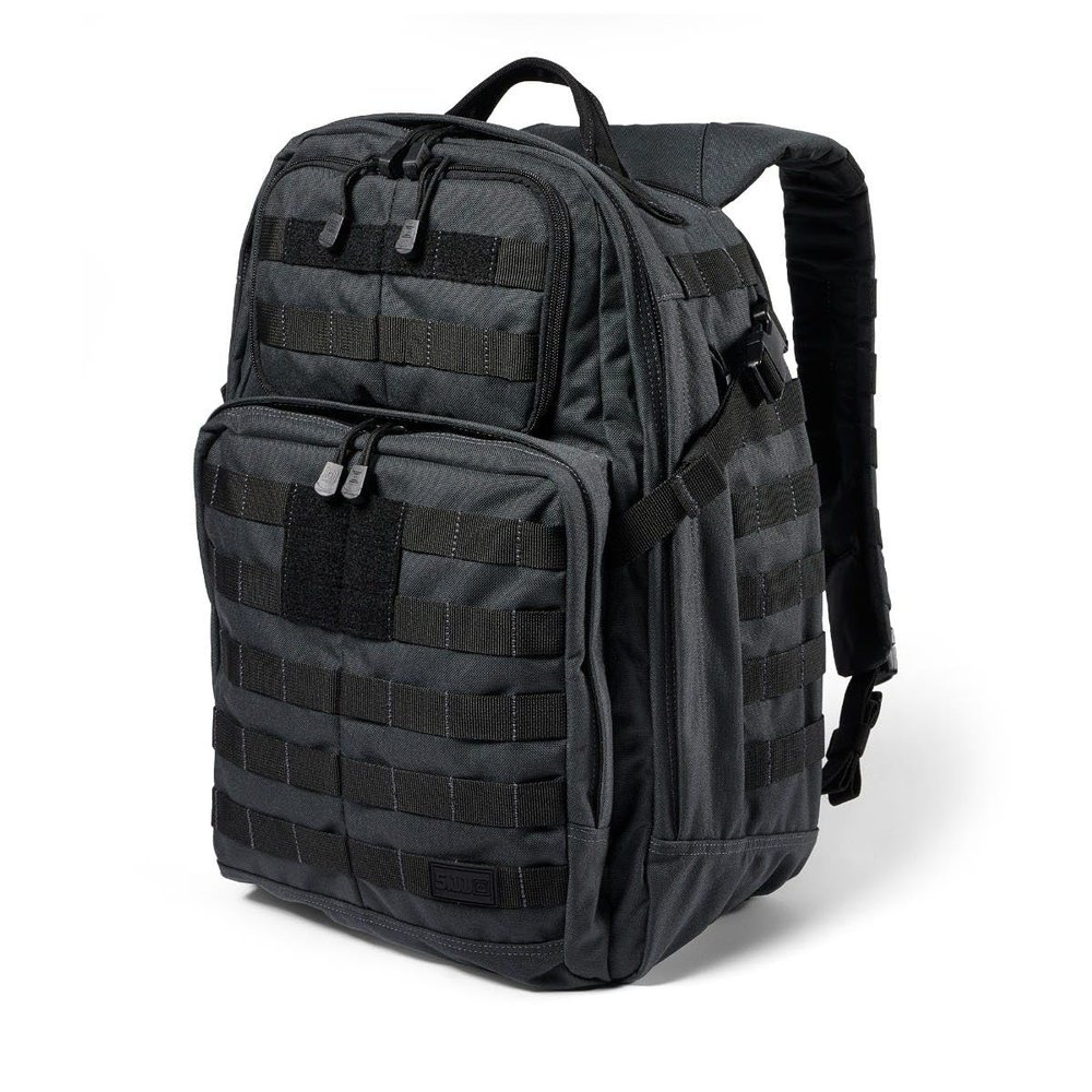 5.11 Tactical Backpack, RUSH 24 2.0 Military Survival Molle Back Pack with Laptop Compartment, 37L, Double Tap, Style 56563ABR
