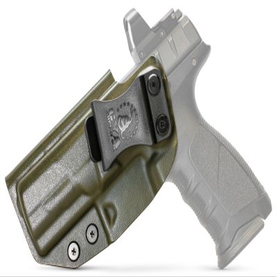 CYA Supply Co. Base Optics Ready (OD Green) Inside Waistband Holster Concealed Carry IWB Veteran Owned Company Fits Beretta APX Full Size & APX A1 Full Size