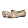 CLIFFS BY WHITE MOUNTAIN Women's Genius Cushioned Moc-Loafer, Gold/ES-Print, 7.5 M view 2