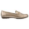 CLIFFS BY WHITE MOUNTAIN Women's Genius Cushioned Moc-Loafer, Gold/ES-Print, 7.5 M view 3