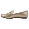 CLIFFS BY WHITE MOUNTAIN Women's Genius Cushioned Moc-Loafer, Gold/ES-Print, 7.5 M view 4