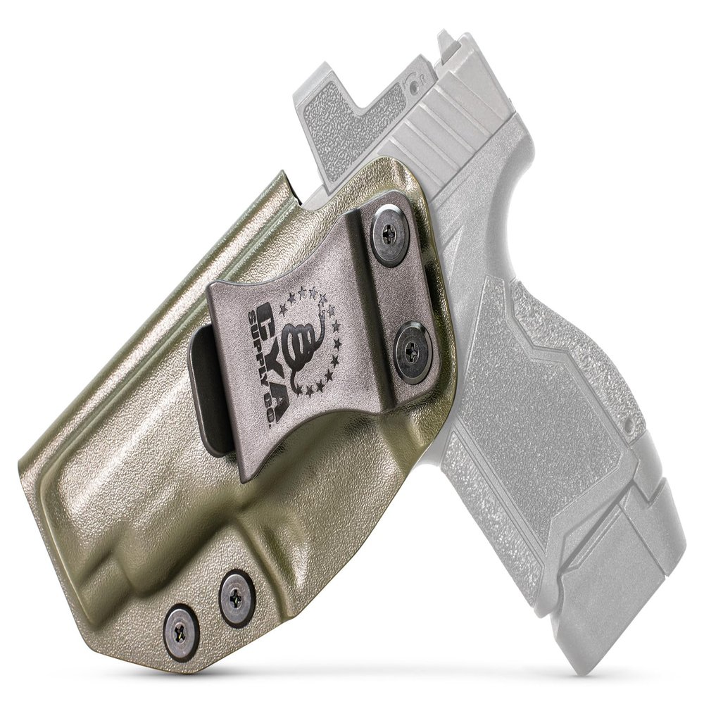 CYA Supply Co. Base Optics Ready (OD Green) Inside Waistband Holster Concealed Carry IWB Veteran Owned Company Fits Taurus GX4XL