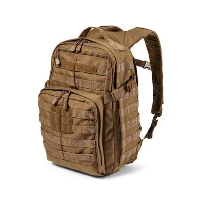 5.11 Tactical Backpack, RUSH 12 2.0 Military Survival Molle Back Pack with Laptop Compartment, Small, 24L, Kangaroo, Style 56561ABR