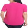Hilary Radley Ladies' Blouse (US, Alpha, Medium, Regular, Regular, Pink) view 3