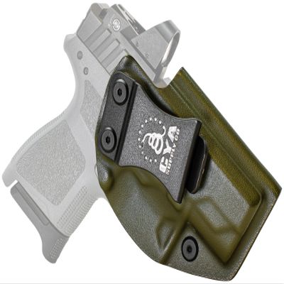 CYA Supply Co. Base Optics Ready (OD Green) Inside Waistband Holster Concealed Carry IWB Veteran Owned Company Fits Beretta APX Carry & APX A1 Carry Subcompact