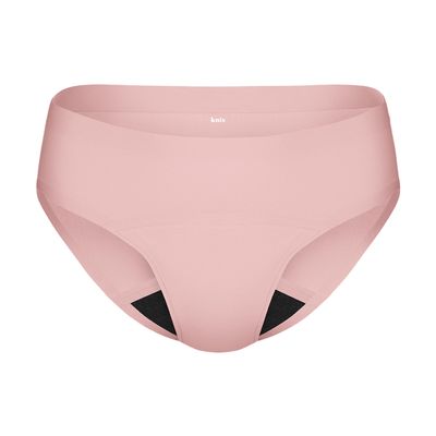 KNIX Super Leakproof Bikini - Period Underwear for Women - Machine Washable, Reusable - Rose Water, X-Small (1 Pack)