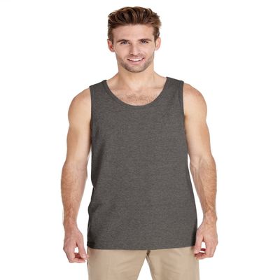 Gildan Adult Tank Top, Heavy Cotton G 5200 Graphite Heather