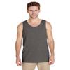 Gildan Adult Tank Top, Heavy Cotton G 5200 Graphite Heather view 1