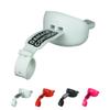 DAMAGE CONTROL Mouthguard with Permanent Helmet Strap, Youth Mouth Guard to Protect Lips & Teeth, No Boiling Pacifier, Breathable Binky Mouthpiece, Football Mouthpiece, Works with Braces (White)