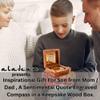To My Son Compass Gift From Mom and Dad | 2" - For Teenage Son's Graduation, Christmas, Birthday, Baptism, Confirmation, Communion view 3
