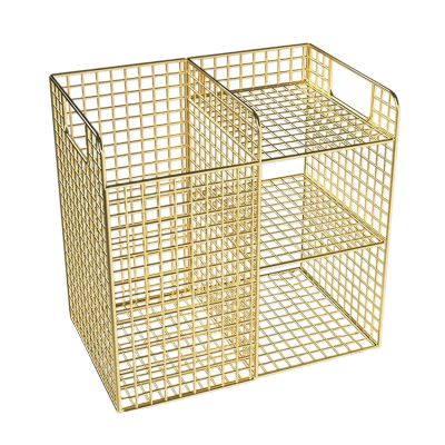 Pegciuho Mat Holder and Dumbbell Organizer for Home Gym Storage, Gold