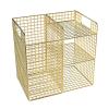Pegciuho Mat Holder and Dumbbell Organizer for Home Gym Storage, Gold view 1
