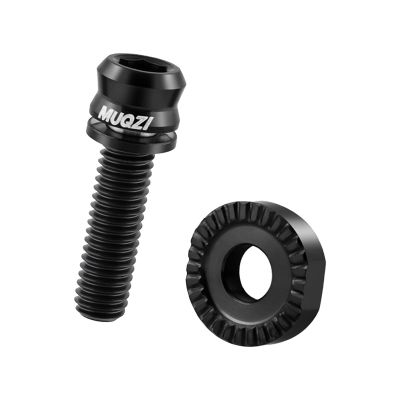 Pegciuho Premium Titanium Front Derailleur Bolt for Bike Maintenance, Black