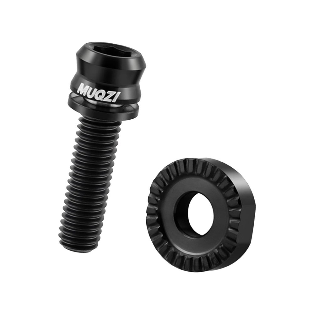 Pegciuho Premium Titanium Front Derailleur Bolt for Bike Maintenance, Black