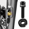 Pegciuho Premium Titanium Front Derailleur Bolt for Bike Maintenance, Black view 2
