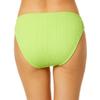 Salt + Cove Womens Ribbed Hipster Swim Bottom Separates Green XL view 2