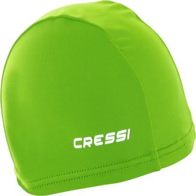 Cressi Super Stretch Swim Cap, Green