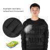 35KG Variable Weighted Sandbag Mesh Vest for Sports Strength Training Running with Highly Flexible Shock Absorption Material and Durable Mesh Design, Ideal for Fitness, view 3