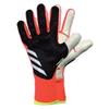 LongjihuiSoccer Goalkeeper Gloves Goalie Training Gloves Strong Grip Anti-Slip and Breathable for Adults and Children (Black Orange,10) view 1