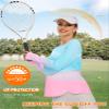 Blingfit Long Sleeve Tee for Women with Thumb Hole Athletic Gym Workout Tops Yoga Running Shirts UPF 50+ M view 2