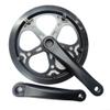 Single Speed Bike Crankset 48T 40T 52T, 170mm Crankset for Square Hole 170mm, Mountain Bike Single Speed Crankset(48T) view 1