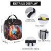 THIRTIMK Casual Large Capacity Soccer Comfortable Backpack 2 Piece Set For Work Travel view 4