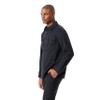 BASS OUTDOOR Mens Stretch Worker Snap Front Shacket With Double Chest Pockets Standard view 3