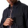 BASS OUTDOOR Mens Stretch Worker Snap Front Shacket With Double Chest Pockets Standard view 4