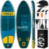 FUNKEE 1134"6" Extra Wide Inflatable Stand Up Paddle Board with Seat, Sup Board with Removable Fins, 4-Piece Paddle, Safety Leash, Floating Phone Case for Adults & Youth of All Skill Levels view 1