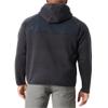 BASS Outdoor Mens Front 1/4 snap Hoodie Pullover Sweater with Kangaroo Pocket Standard view 2