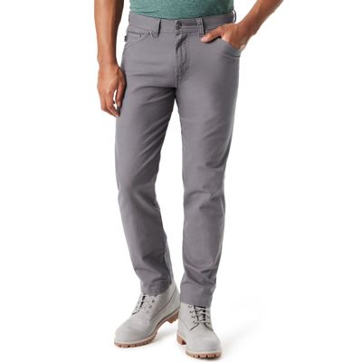 BASS Outdoor Mens Everyday 6 Pocket Slim Straight Leg Utility Canvas Pant Standard