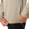 BASS OUTDOOR Mens Convertible Hoodie Pullover Sweater with 1/4 Zip Front, Elbow Patches and Side Zip Pockets Standard view 2