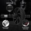 Ab Roller Wheel - AGREJO Two-Modes Ab Workout Equipment for Abdominal & Core Strength Training, Home Gym Fitness Equipment, Exercise Wheel for Men Women (Black) view 3