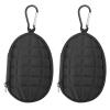 PATIKIL Billiard Accessories Storage Bag, 2pcs Chalk Case Bag Portable Clip-on Attaching Coin Purse Pool Billiard Accessory, Black view 1