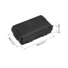 PATIKIL Billiard Accessories Storage Bag, Chalk Case Bag Waterproof Pressure Resistant Coin Purse Pool Billiard Accessory, Black view 2