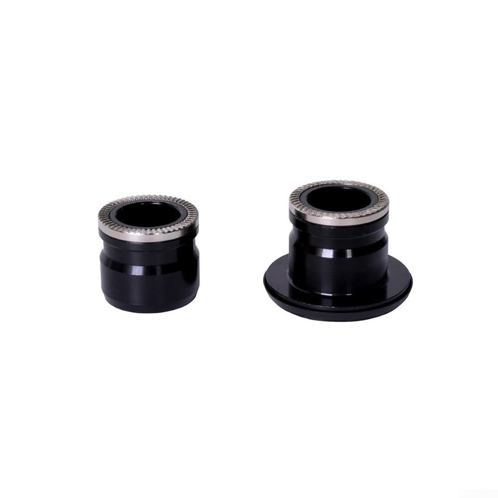 1 Pair Mountain Bike hub Quick Release Adapter, Bike Hub Converter End Cap, M9 To 15mm Front Hub, M10 To 12mm Rear Hub, Aluminum Alloy(12 * 142mm)