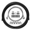Bike Brake Cable Housing Kit with Cutter - Black view 2