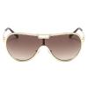 helena Oversized Metal Double Bridges Pilot Men Sunglasses Fashion One Piece Women Gradient Shades UV400 S67 (C6) view 2